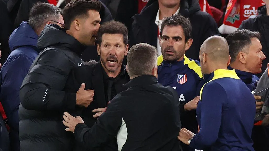 Atletico's Coach Expresses Apology Following Altercation involving Anfield Supporters